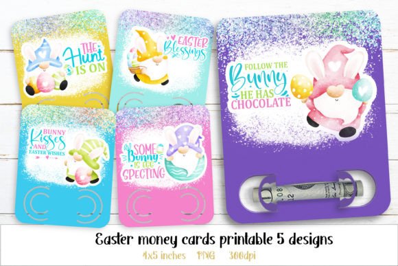 Download Easter Money Holder Bundle Easter Gnomes - Premium Bundle