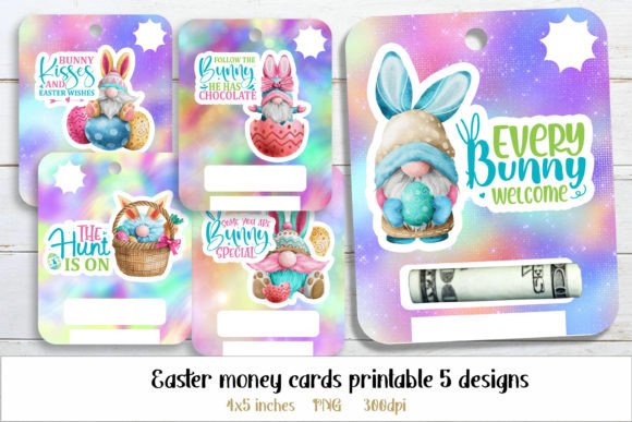 Download Easter Money Holder Bundle Easter Gnome - Premium Bundle