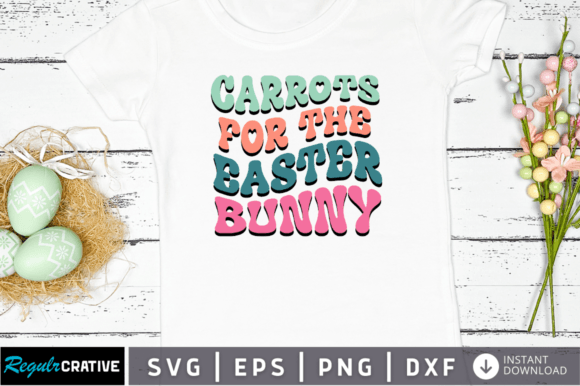 Download Carrots for the Easter Bunny Svg Design - Easter bunny svg Collection