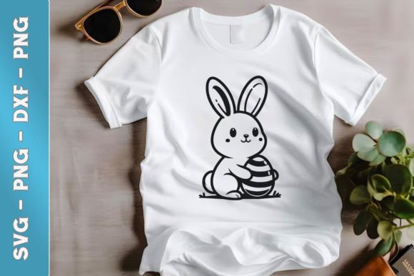 Download Cartoon Easter Bunny SVG Clipart 04 - Easter bunny svg Collection