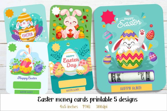 Download Easter Money Holder Bundle Easter Bunny - Premium Resources
